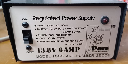 Netzgerät pan 1068 8 - pan, volt