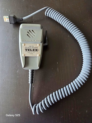 Telex double header - cb-73, double-header